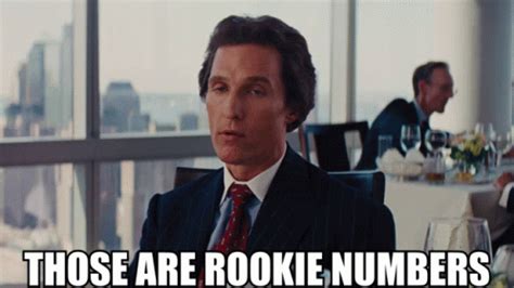 Wolf Of Wall Street Rookie Numbers GIF - Wolf Of Wall Street Rookie ...