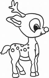 Free Printable Reindeer Coloring Pages For Kids sketch template