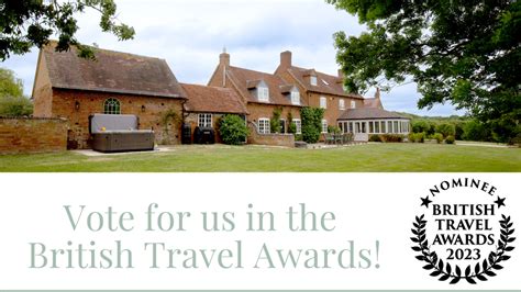 Vote for us in the British Travel Awards 2023 - Bolthole Retreats