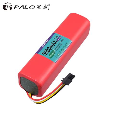 PALO 5600mAh li ion battery for xiaomi mi vacuum robot Robotics cleaner ...