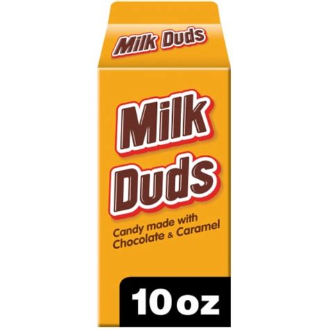 MILK DUDS Chocolate and Caramel Candy Box, 1 box / 10 oz - Fry’s Food ...