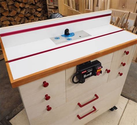 Router Table and Cabinet PDF Build Plans - Etsy