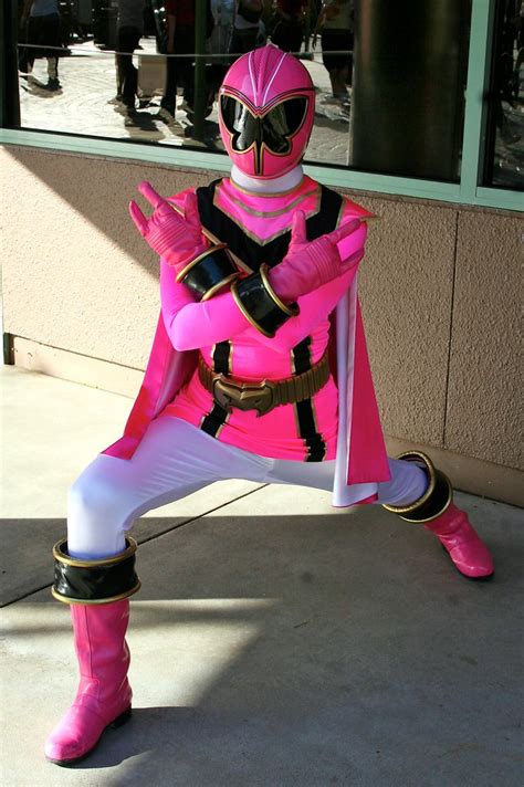 Pink Mystic Force Power Ranger at Disney Character Central