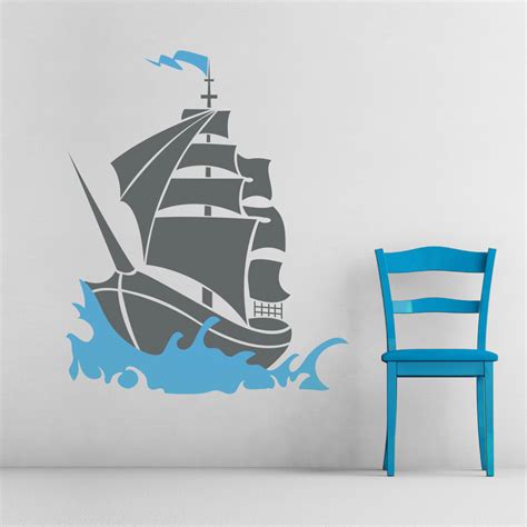 Pirate Ship Wall Art Decal