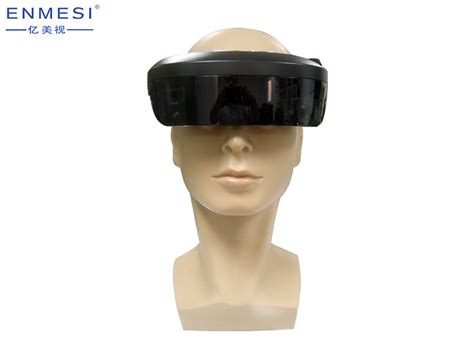 Headset VR Head Mounted Display HDMI High Resolution Virtual 98"