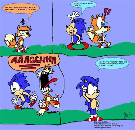 Sonic and Tails Comic by spongefox on DeviantArt