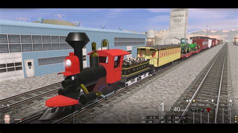 TRAINZ RAILROAD SIMULATOR - TANGY CASEY JR - BUSY DAY RIDE! - THE ...