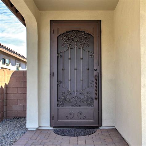 Protect Your Home with Burglar-Resistant Security Doors | First Impression Ironworks