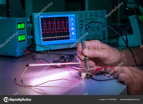 Testing of electronic equipment Stock Photo by ©anyaivanova@gmail.com 312962446