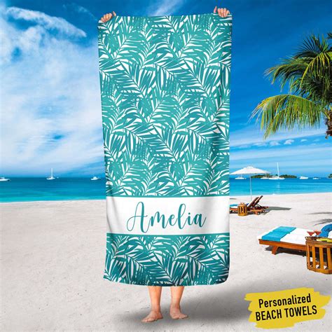 Tropical Beach Towels — GeckoCustom