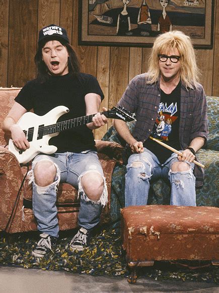 Mike Myers: 'I Was Scared' to Do 'Wayne's World' on SNL's 40th Anniversary Special - Late Show ...