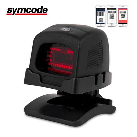 Vertical Desktop 2D Barcode Scanner / Omni Directional Scanner Lowering Cost