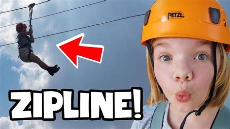 Zipline Over Zoo Animals! - YouTube