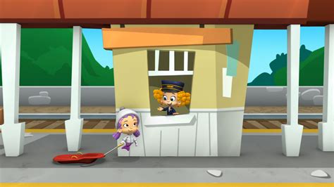 Watch Bubble Guppies Season 2 Episode 15: Triple-Track Train Race ...