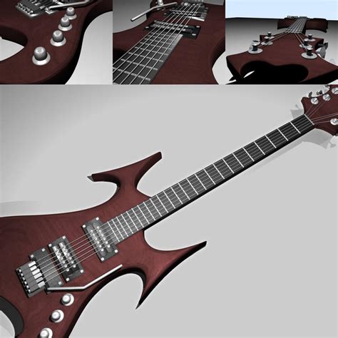 3D Zombie Guitar by L7dsn on DeviantArt