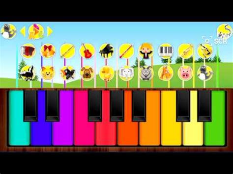 Kids Piano Children Games - YouTube