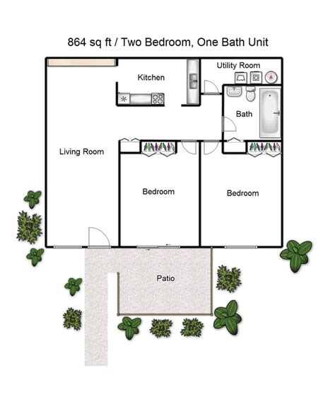 Mark Landing Apartments / Floor Plans