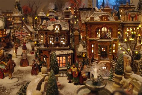 Why Miniature Christmas Villages Are Such A Big Thing