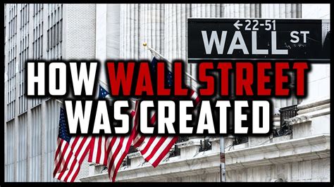 How Wall Street Was Created (History of Wall Street) [Financial Markets ...