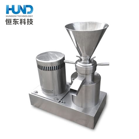 High Quality Stainless Steel Tahini Black Sesame Paste Machine Mayonnaise Colloid Mill - China ...