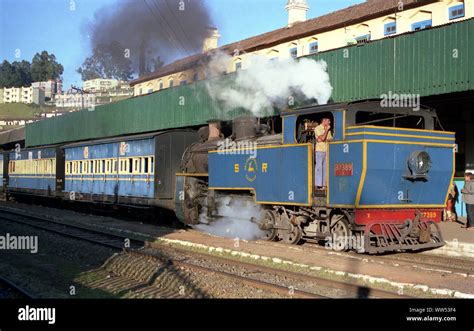 Steam train, Ooty, Tamil Nadu, India, 1987 Stock Photo - Alamy