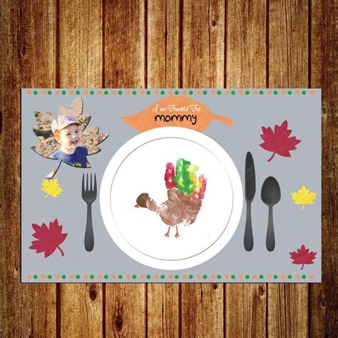 Thanksgiving Placemat DIGITAL Instant and Custom Holiday - Etsy ...