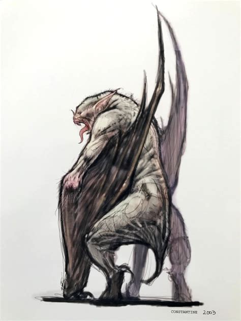 ArtStation - Bat Creature van helsing, Constantine Sekeris | Fantasy creatures art, Vampire art ...