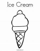 Ice Cream Coloring Page  Twisty Noodle sketch template