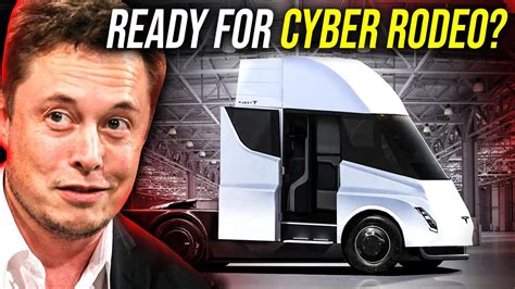 Tesla SEMI TRUCK Spotted at GIGA TEXAS | Ready For Cyber Rodeo? - YouTube