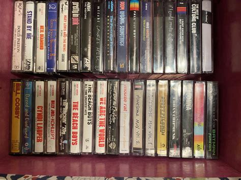 Updated Cassette collection need to buy a new box but for now due to unforeseen issues I have to ...