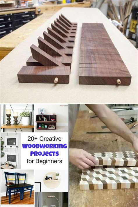 20 Creative Beginner Woodworking Projects | Woodworking projects, Beginner woodworking projects ...