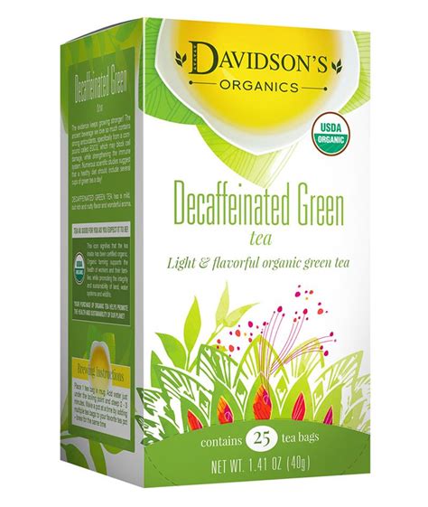 Decaffeinated Green Tea Bag