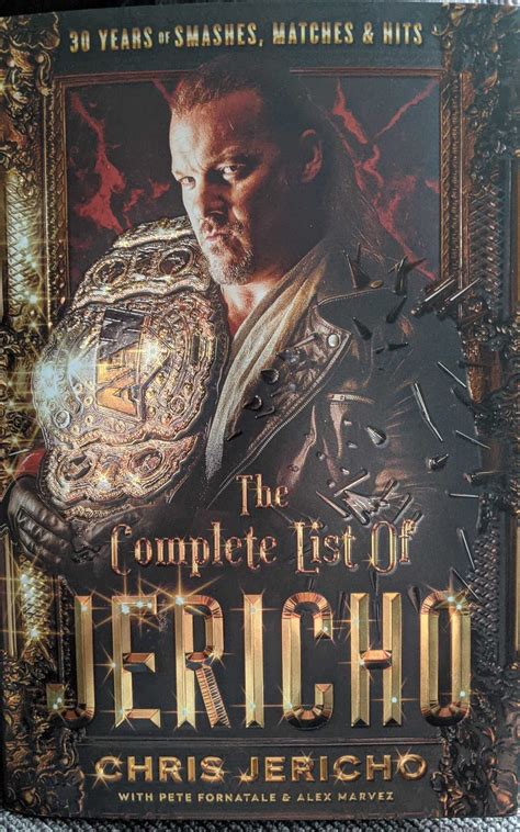 Review: The Complete List of Jericho by Chris Jericho – My Book Joy