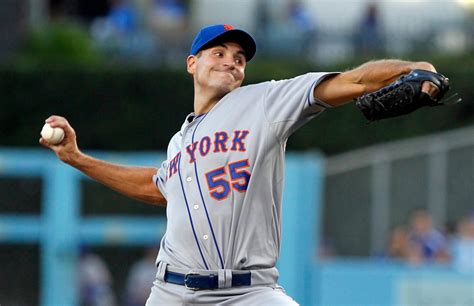 Pitcher Chris Young and Mets Take Care of Dodgers - The New York Times