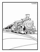 Coloring Pages Of Trains A Fun And Educational Activity For Kids sketch template