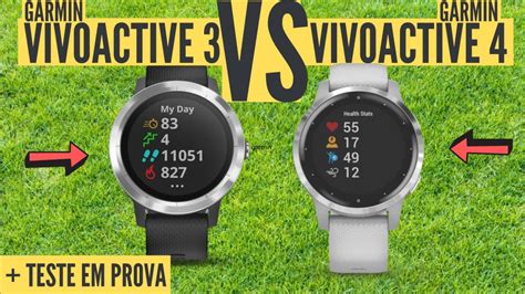 Comparação e Review Garmin VivoActive 3 VS VivoActive 4