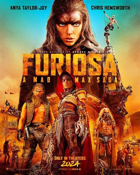 Anya Taylor-Joy - "Furiosa: A Mad Max Saga" New Poster • CelebMafia