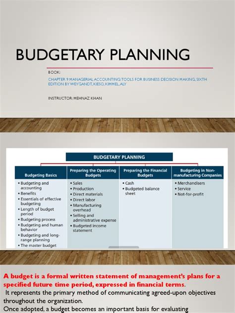 Budgetary Planning | PDF | Budget | Dividend