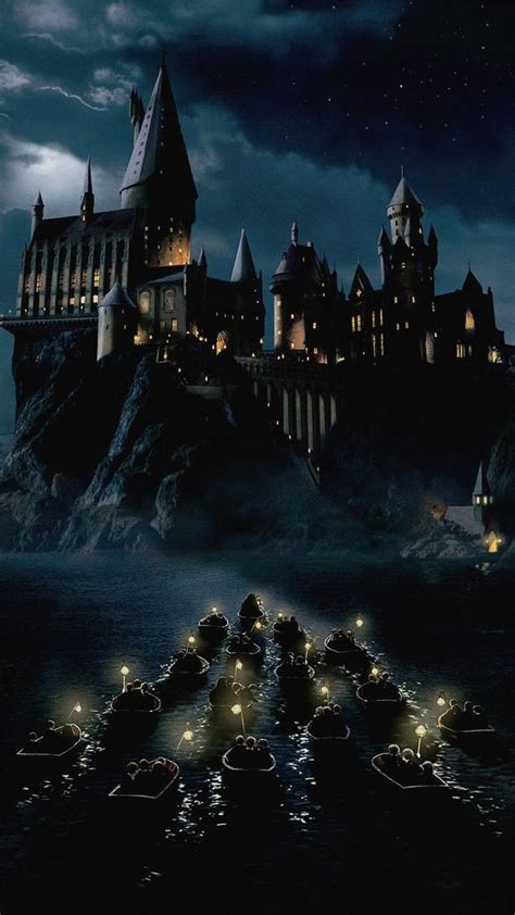 Harry Potter Wallpaper | Hogwarts Castle at Night