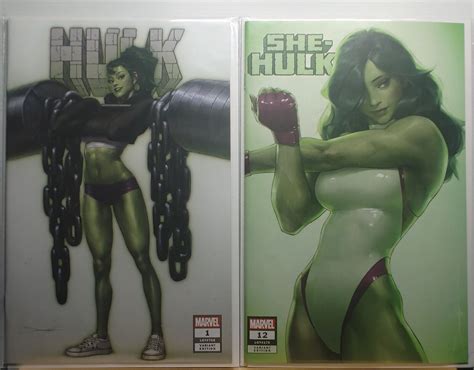 ?HULK 1 & SHE-HULK 12 (2022-2023) JeeHyung Lee Crazy Hot Covers Past ...