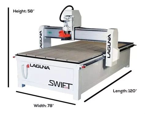 Laguna Tools Swift 5’ x 10' CNC Router Table 3 HP MCNC 48X48-0233 - US ...