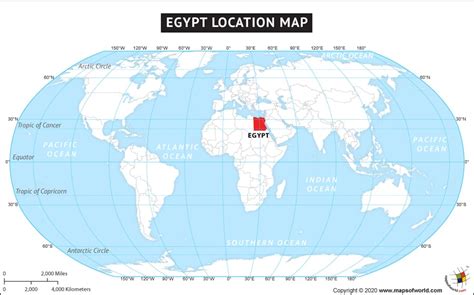 Map Of World Egypt - Sena Xylina