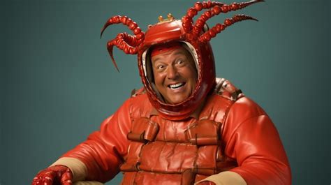 Premium Photo | The Unveiling of LobsterMan A Bewildering Costume Inspired by Hanna