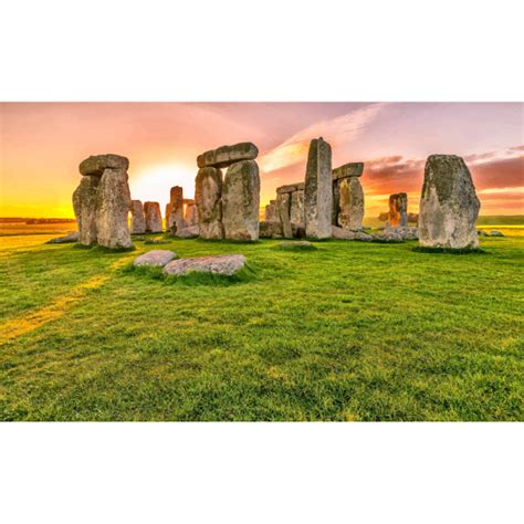 Stonehenge Sunrise | Free SVG