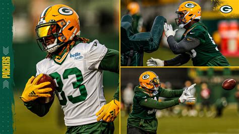 Practice Photos: Packers prepare for rivalry matchup vs. Bears