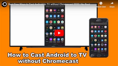 Best Free Ways to Cast Android to TV without Chromecast