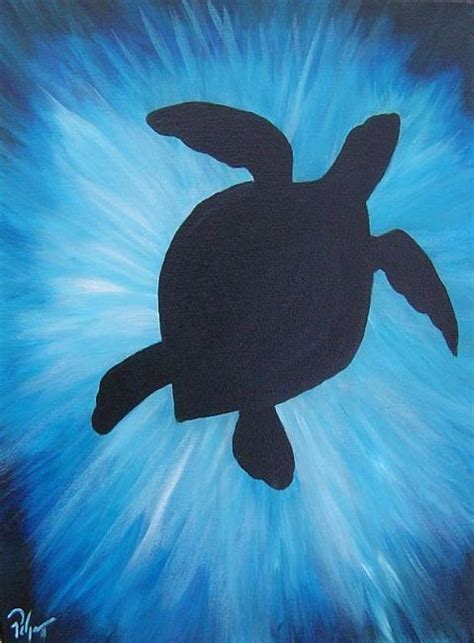 sea turtle | Canvas painting diy, Canvas painting, Turtle painting