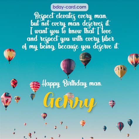 Birthday images for Gerry 💐 — Free happy bday pictures and photos | BDay-card.com