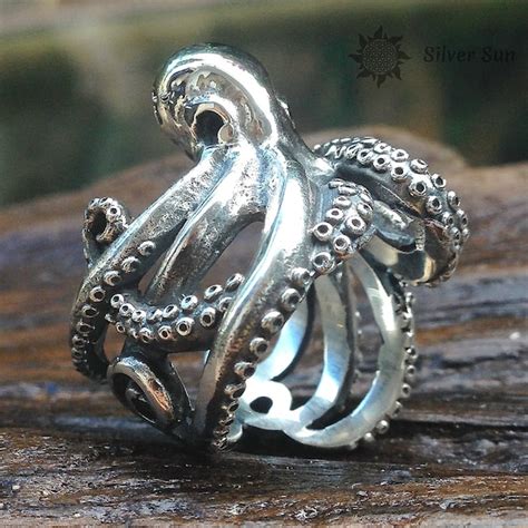 Octopus Ring - Etsy