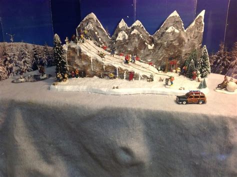 Christmas village ski slope mountain for Lemax dept56 Dickens | Etsy ...